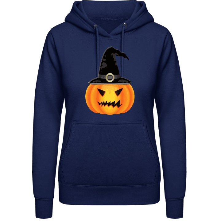 Witch Halloween Pumpkin Felpa con cappuccio da donna 0 image