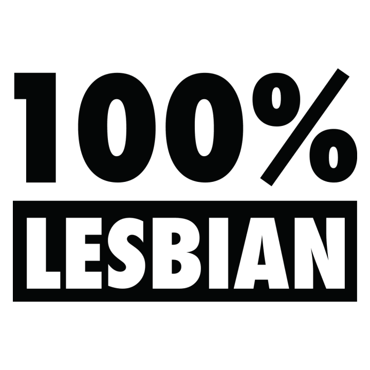 100 Percent Lesbian Sweatshirt til kvinder 0 image