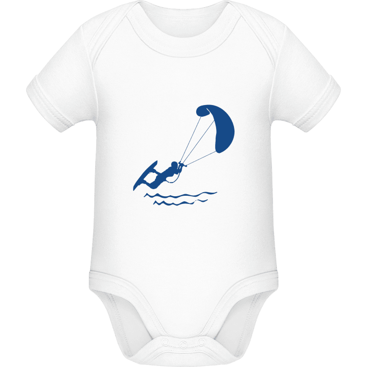 Kitesurfer Silhouette Baby romperdress contain pic