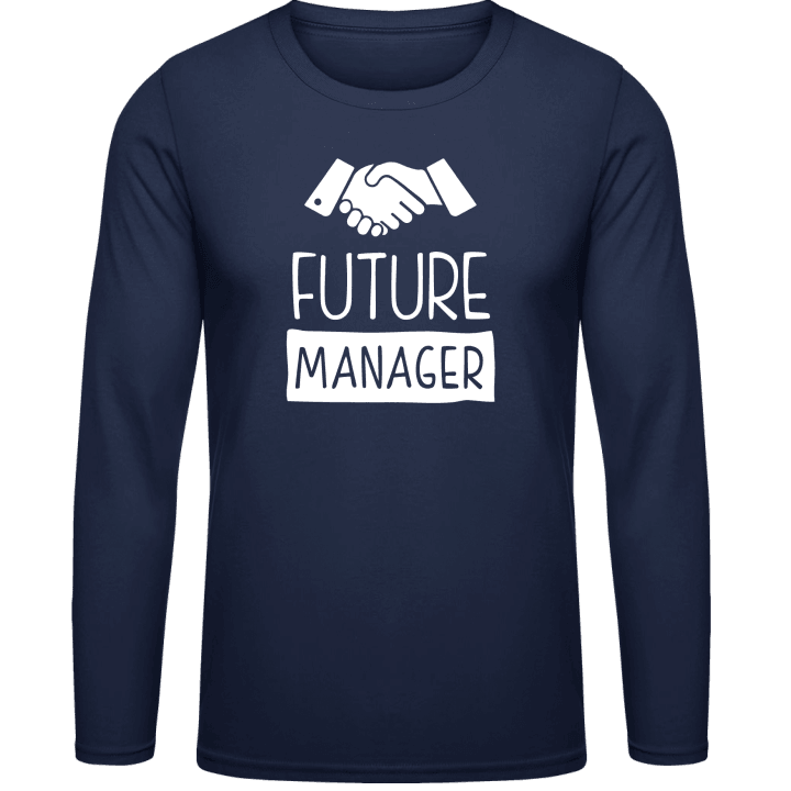 Future Manager T-shirt à manches longues contain pic