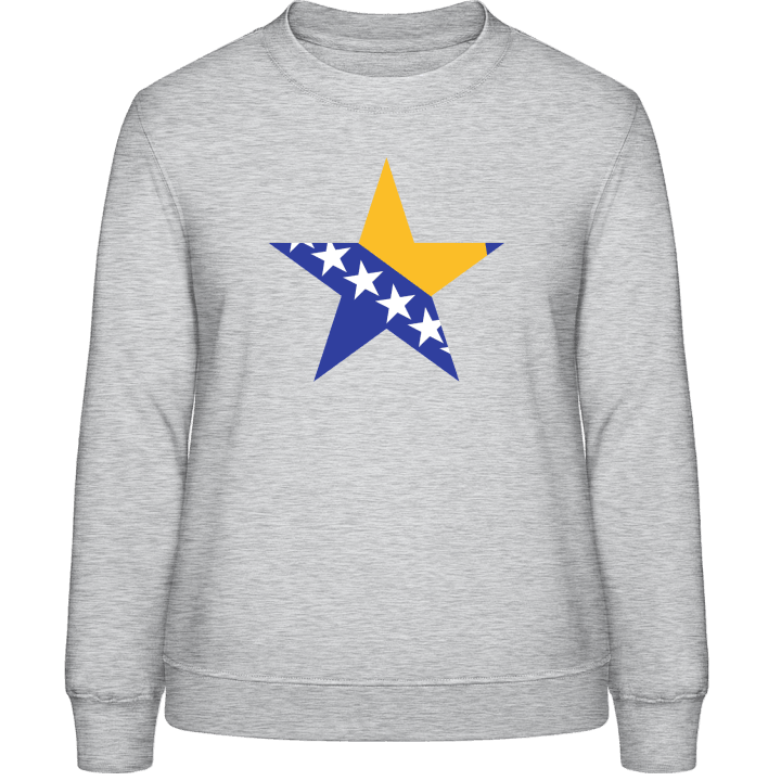 Bosnian Star Frauen Sweatshirt contain pic