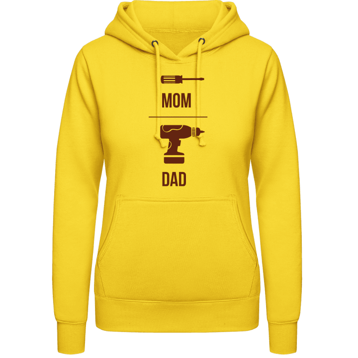 Mom vs. Dad Sudadera con capucha para mujer 0 image