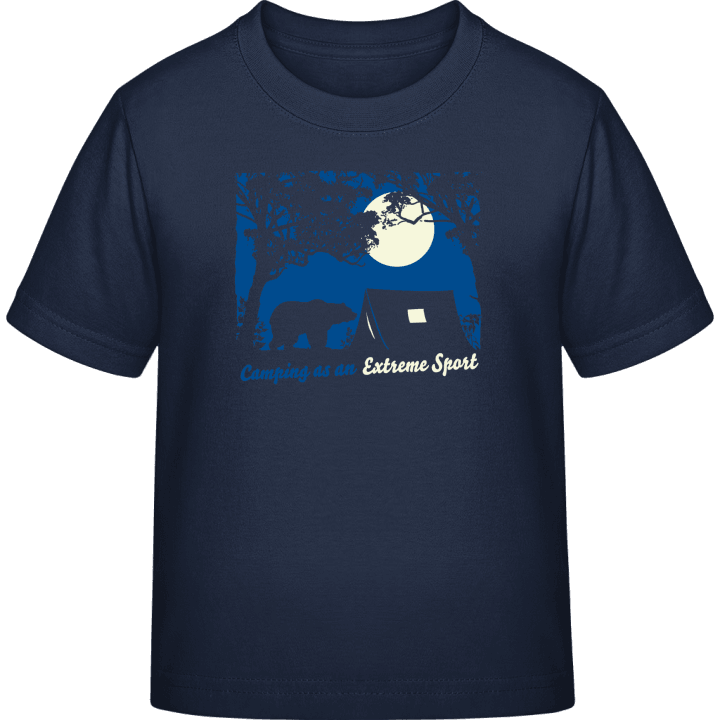 Camping As A Extreme Sport Kinderen T-shirt 0 image