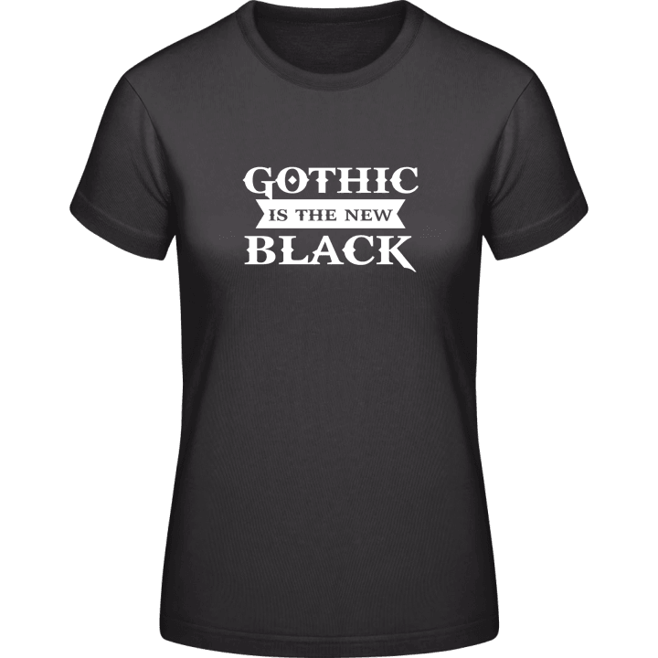 Gothic Is The New Black T-shirt til kvinder 0 image