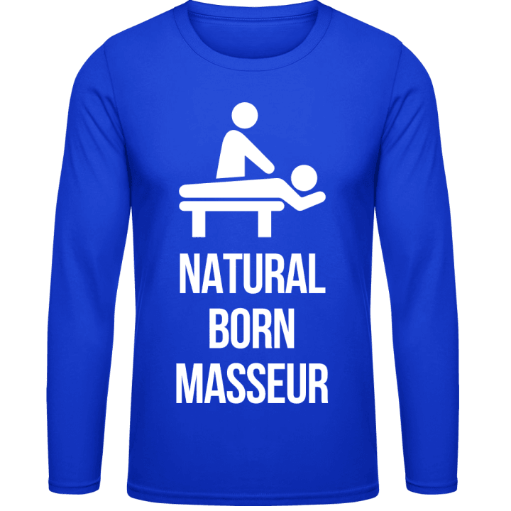 Natural Born Masseur Langermet skjorte contain pic