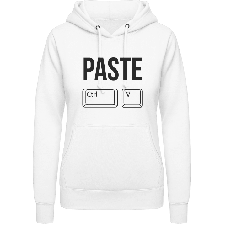Paste Ctrl V Vrouwen Hoodie contain pic