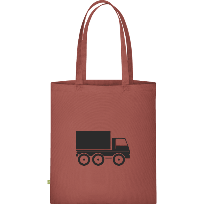 Truck Silhouette Stofftasche contain pic