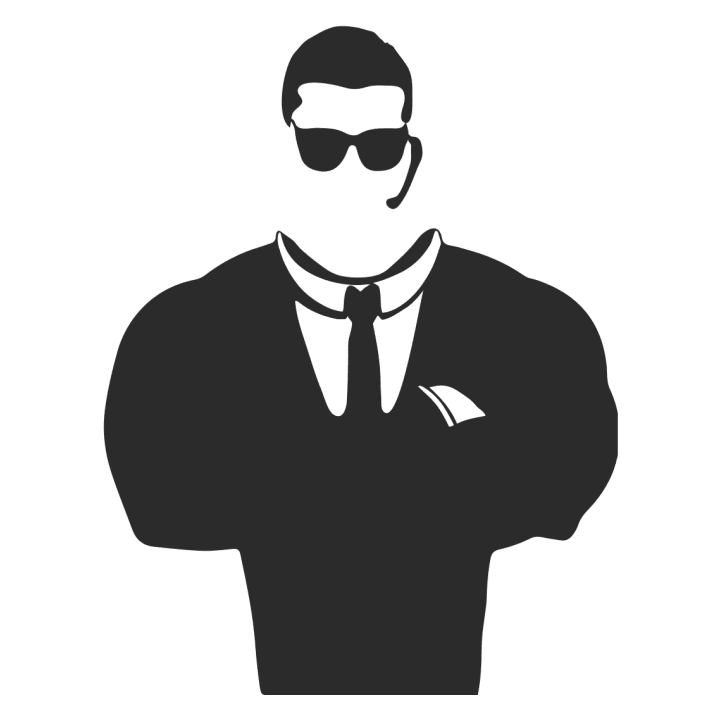 Security Guard Silhouette T-Shirt 0 image