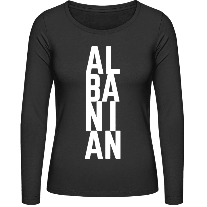 Albanian Camisa de manga larga para mujer contain pic