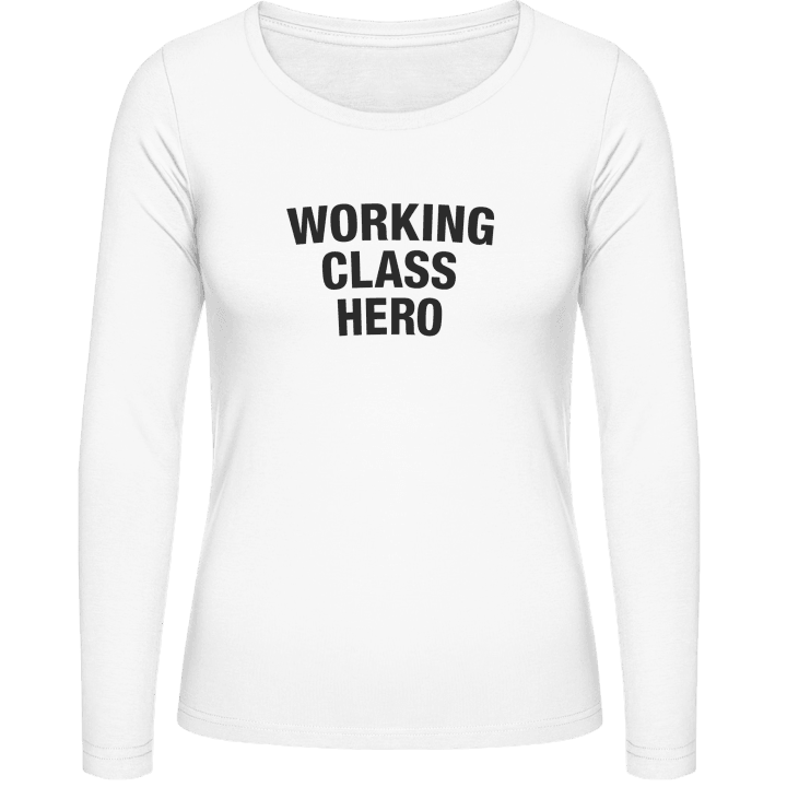 Working Class Hero Camicia donna a maniche lunghe contain pic