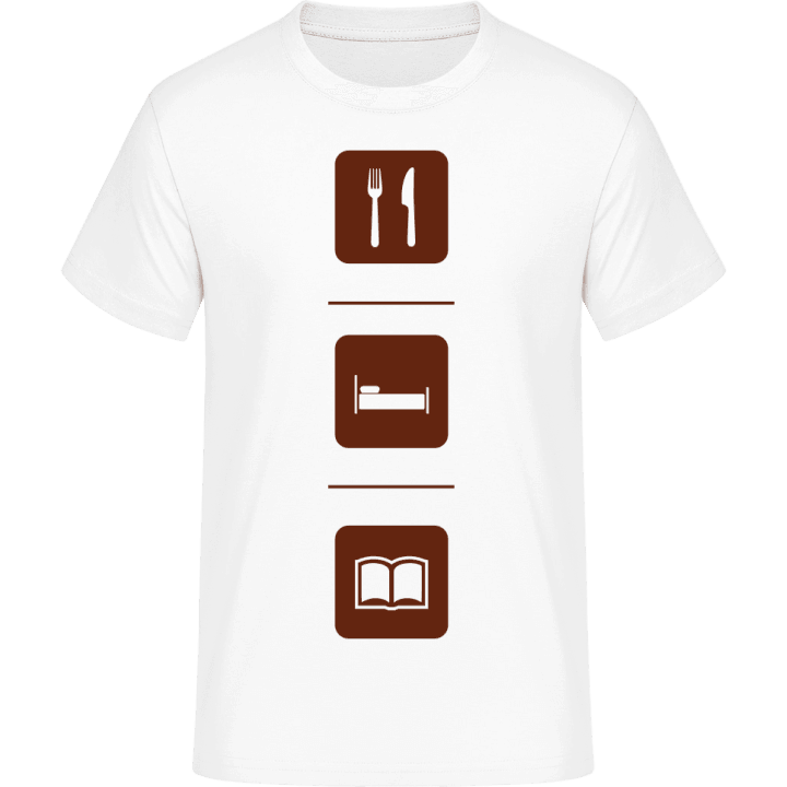 Eat Sleep Learn T-Shirt 0 image