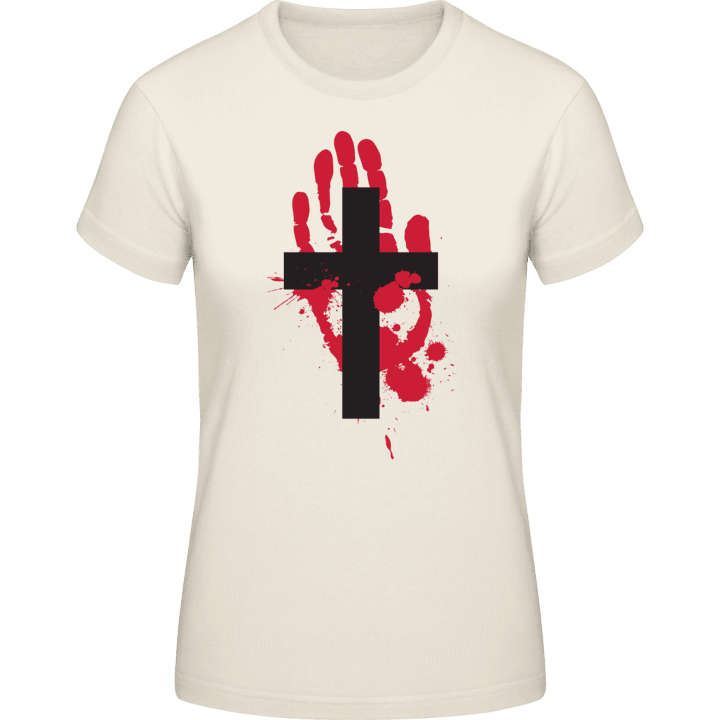 Jesus Bleedin T-shirt för kvinnor contain pic
