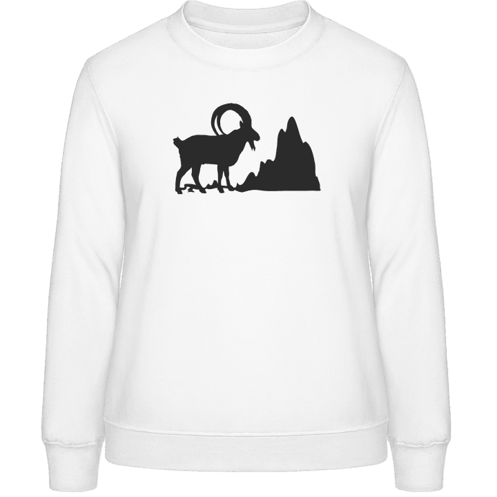 Capricorn And Mountain Frauen Sweatshirt 0 image