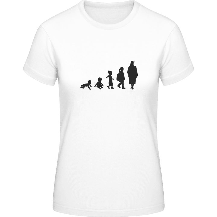 Graduate Girl Evolution T-shirt för kvinnor 0 image