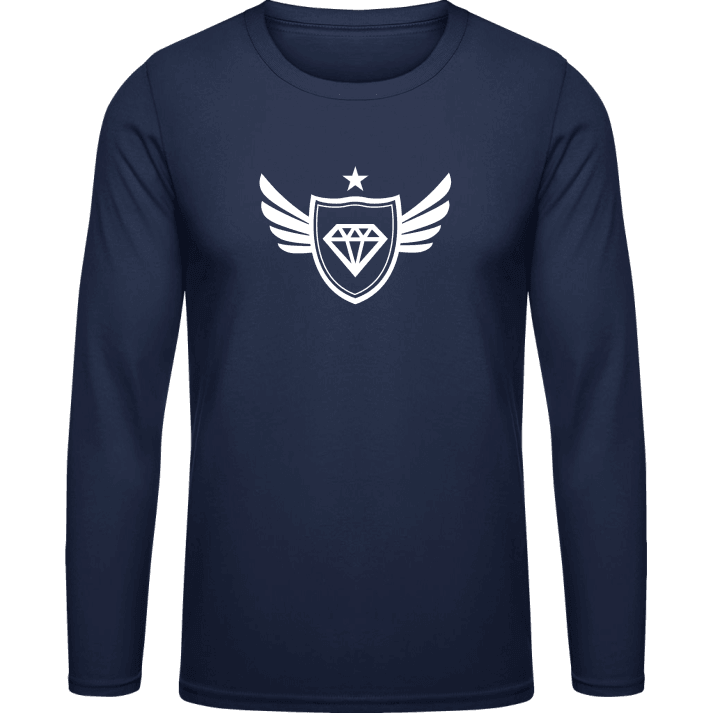 Diamond winged and Star T-shirt à manches longues 0 image