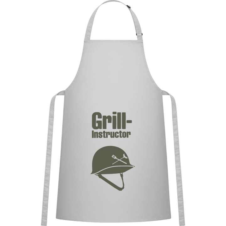 Grill Instructor Delantal de cocina contain pic