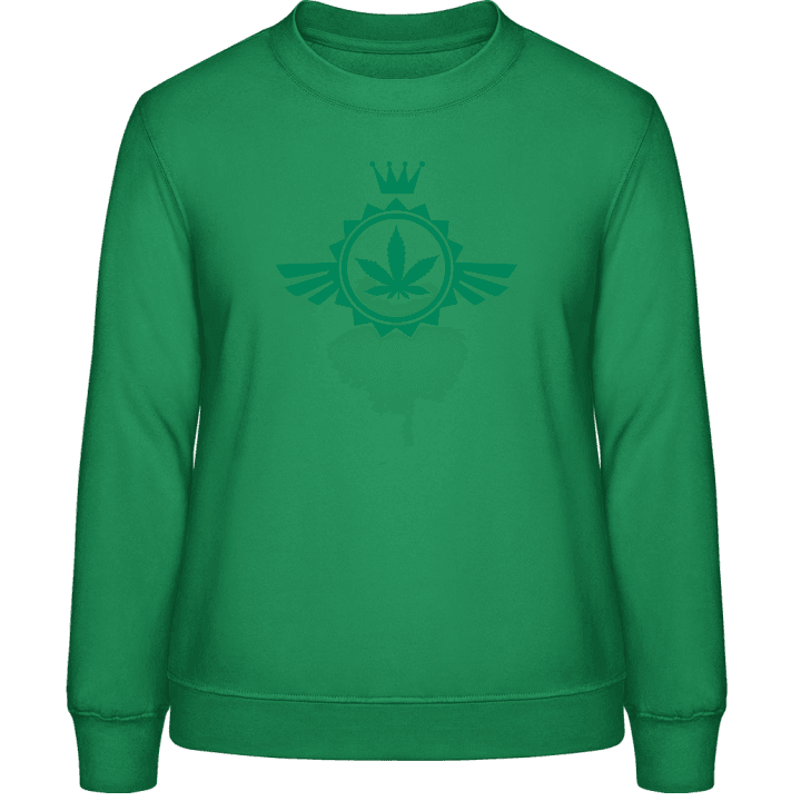 Marihuana Logo Frauen Sweatshirt contain pic