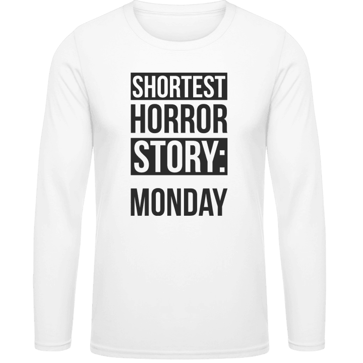 Shortest Horror Story Monday Long Sleeve Shirt contain pic
