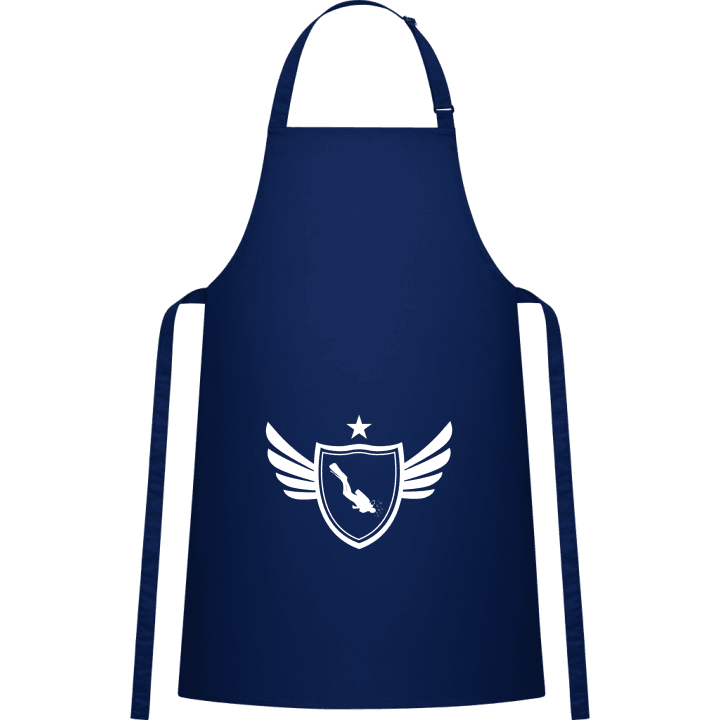 Diver Winged Kitchen Apron contain pic