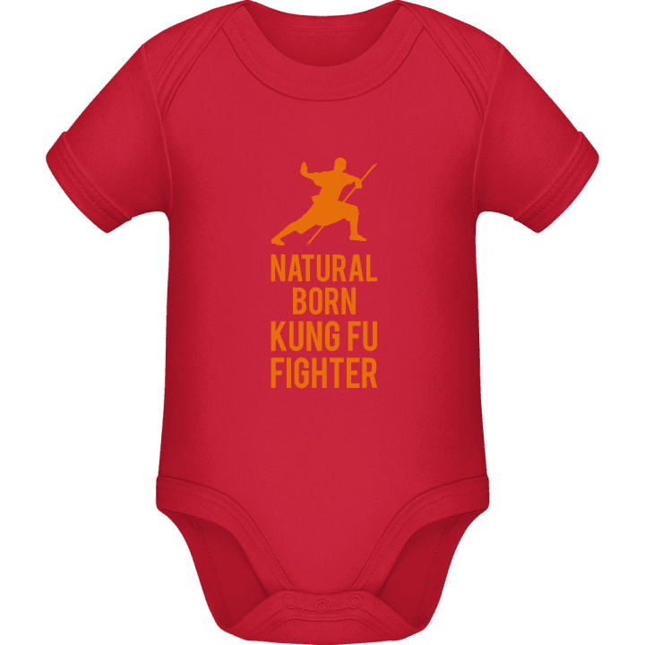 Natural Born Kung Fu Fighter Baby Romper contain pic