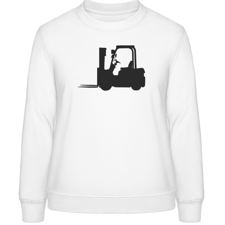 Forklift Truck Sweatshirt för kvinnor contain pic