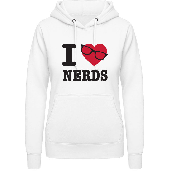 I Love Nerds Vrouwen Hoodie contain pic