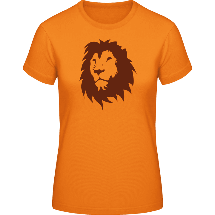 Lion Head Silhouette T-skjorte for kvinner 0 image