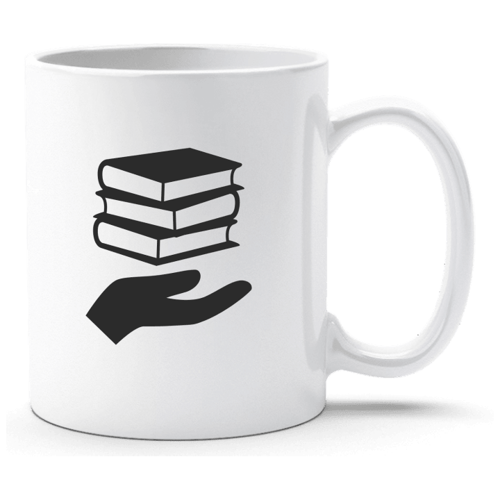Books And Hand Cup 0 image