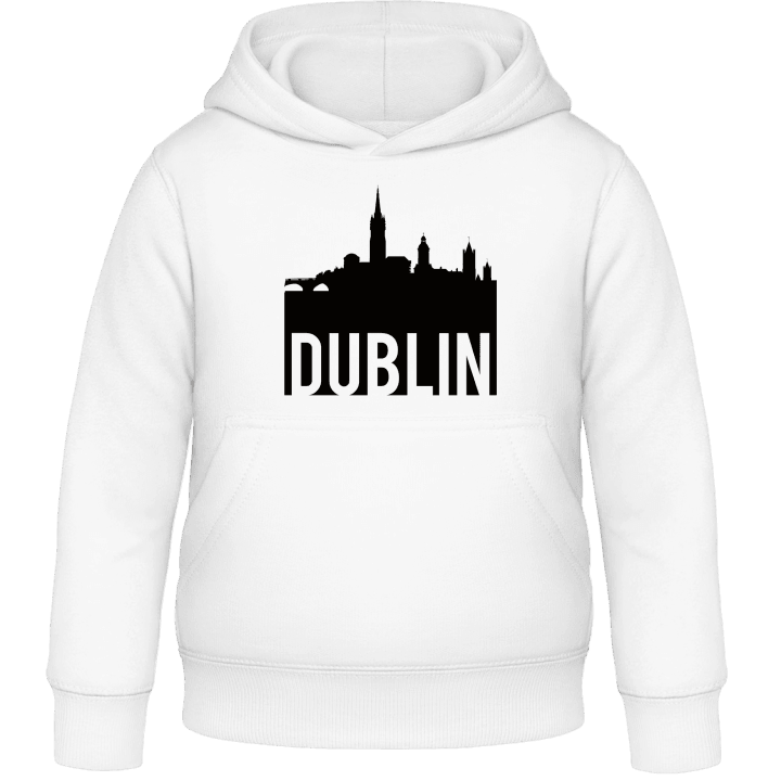 Dublin Skyline Felpa con cappuccio per bambini contain pic