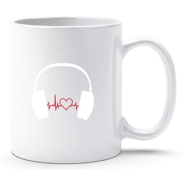 Heartbeat Music Headphones Cup contain pic