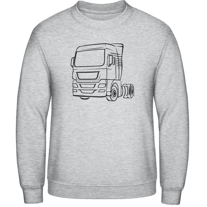 Truck Outline Sudadera contain pic