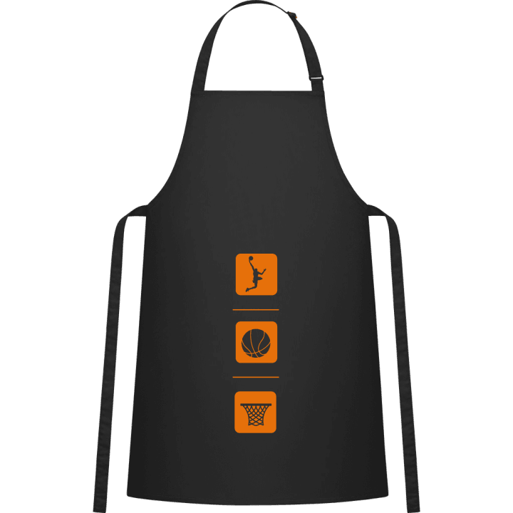Basketball Icons Förkläde för matlagning contain pic