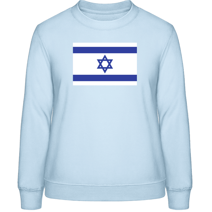 Israel Flag Genser for kvinner contain pic