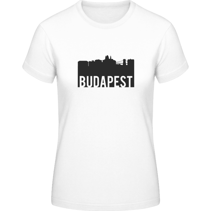 Budapest Skyline T-skjorte for kvinner contain pic