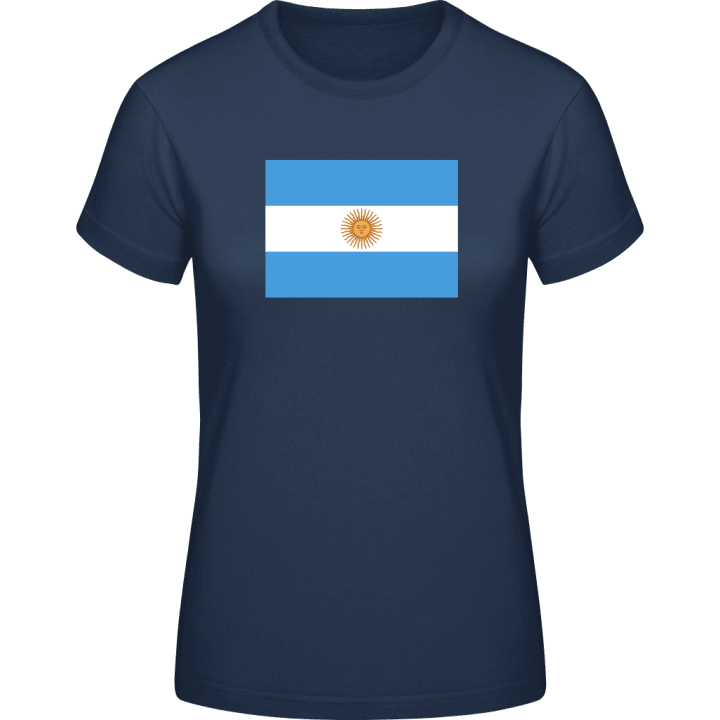 Argentina Flag Classic T-skjorte for kvinner contain pic