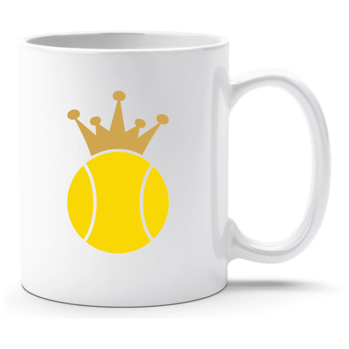 Tennis Ball And Crown Cup contain pic