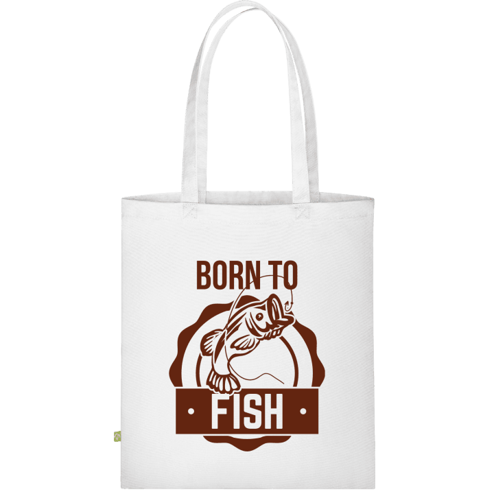Born To Fish Logo Stoffen tas 0 image