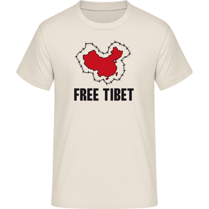 Free Tibet Map T-Shirt contain pic