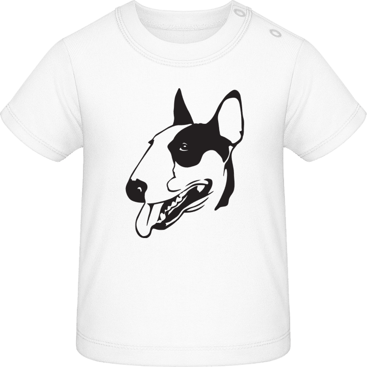 Bull Terrier Head Baby T-skjorte 0 image