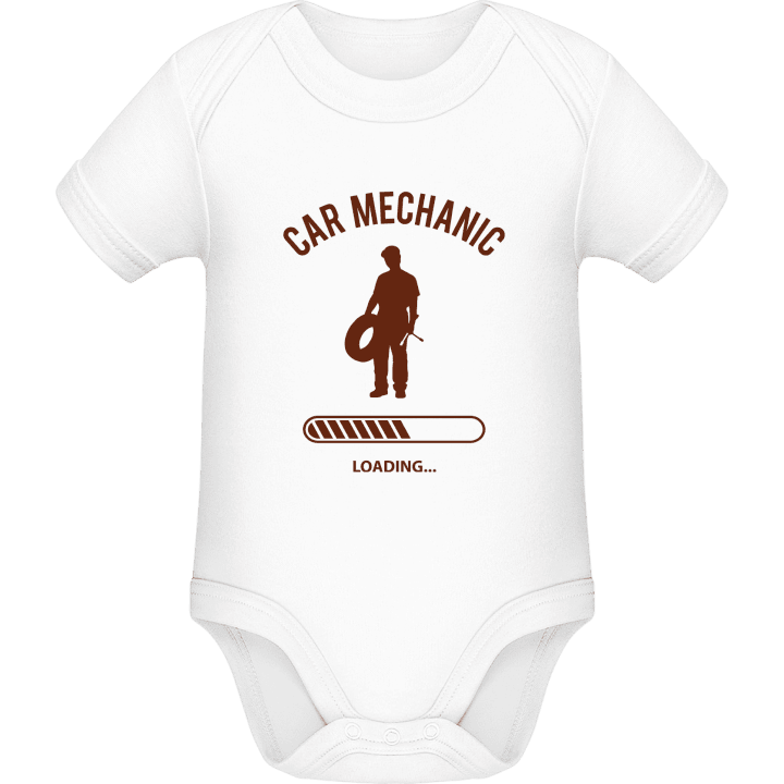 Car Mechanic Loading Baby Strampler contain pic