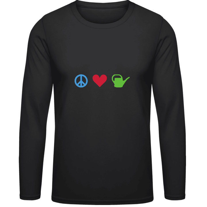Peace Love Gardening T-shirt à manches longues 0 image