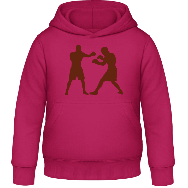 Boxing Scene Kids Hoodie contain pic