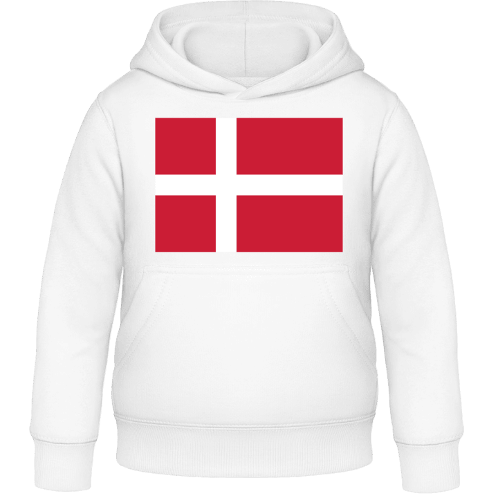 Denmark Flag Classic Felpa con cappuccio per bambini contain pic