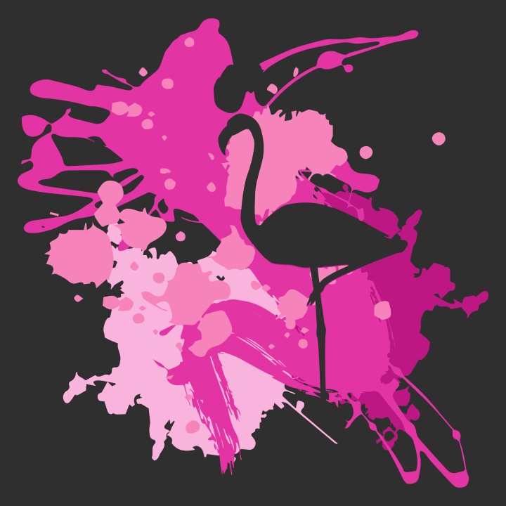 Flamingo Splash Hoodie för kvinnor 0 image