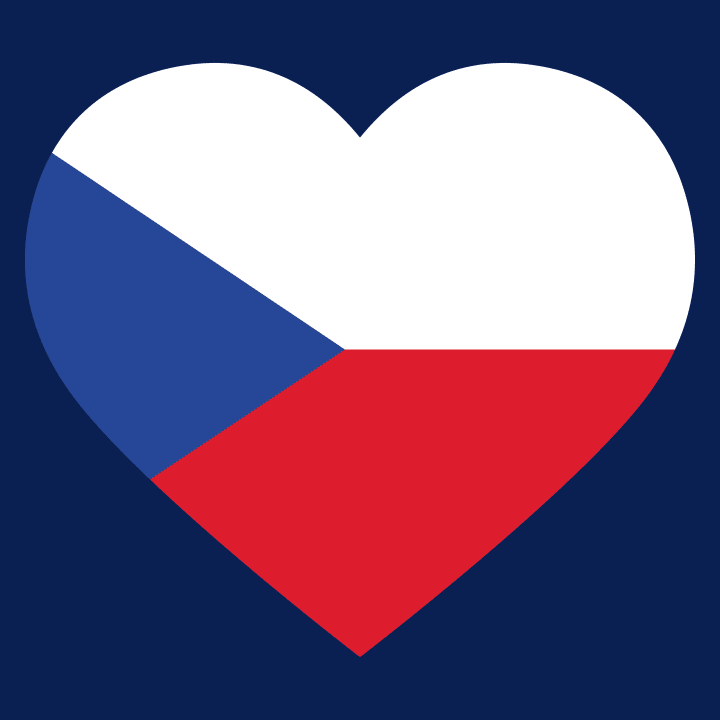 Czech Heart T-shirt för bebisar 0 image