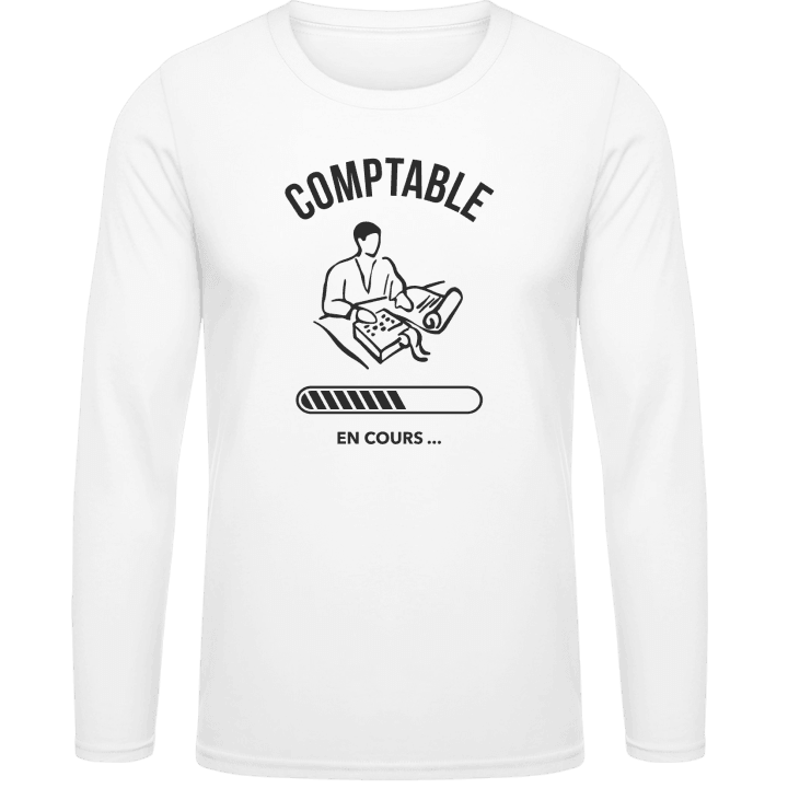 Comptable en cours T-shirt à manches longues contain pic