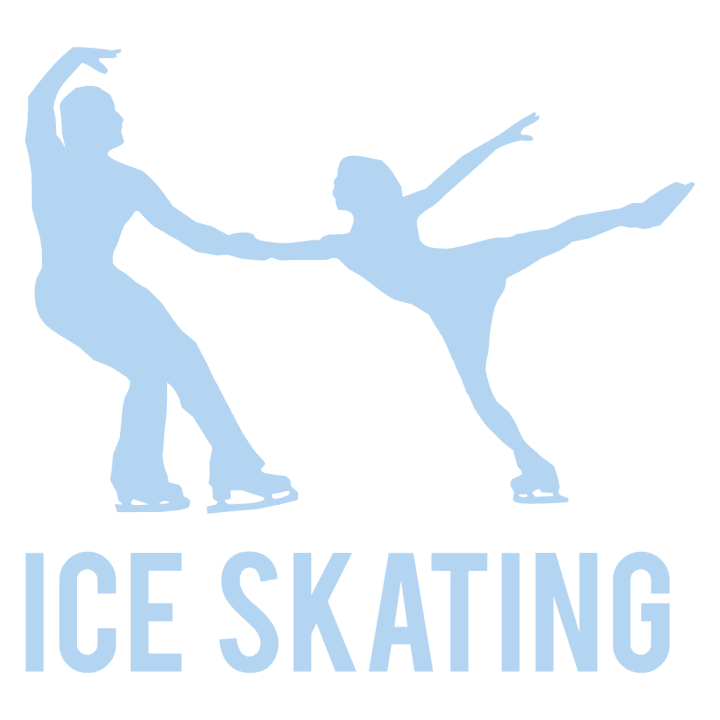 Ice Skating Silhouettes T-shirt för kvinnor 0 image