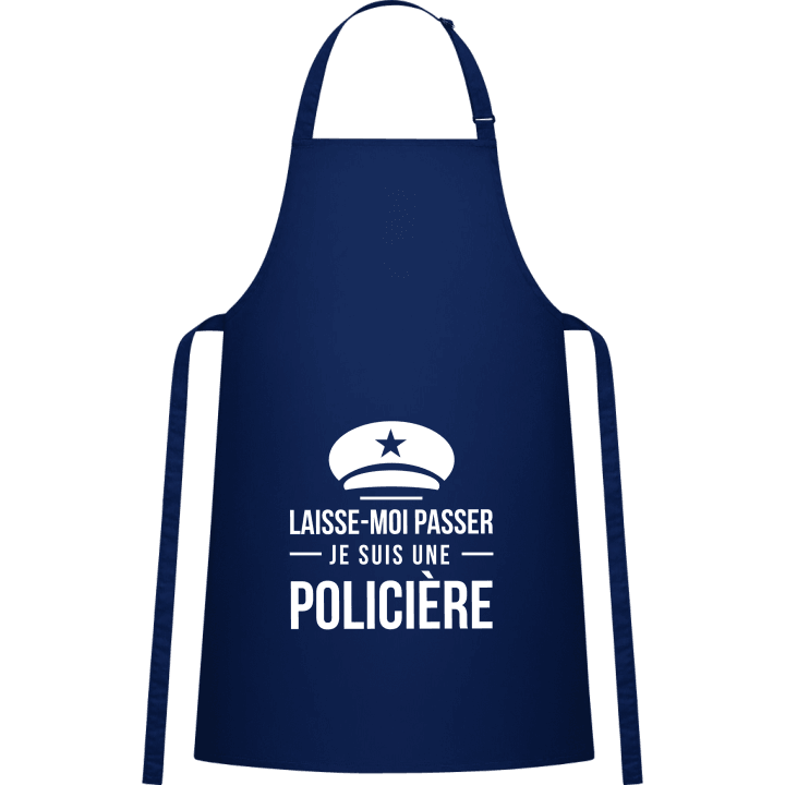 Laisse-Moi Passer Je Suis Une Policière Grembiule da cucina contain pic