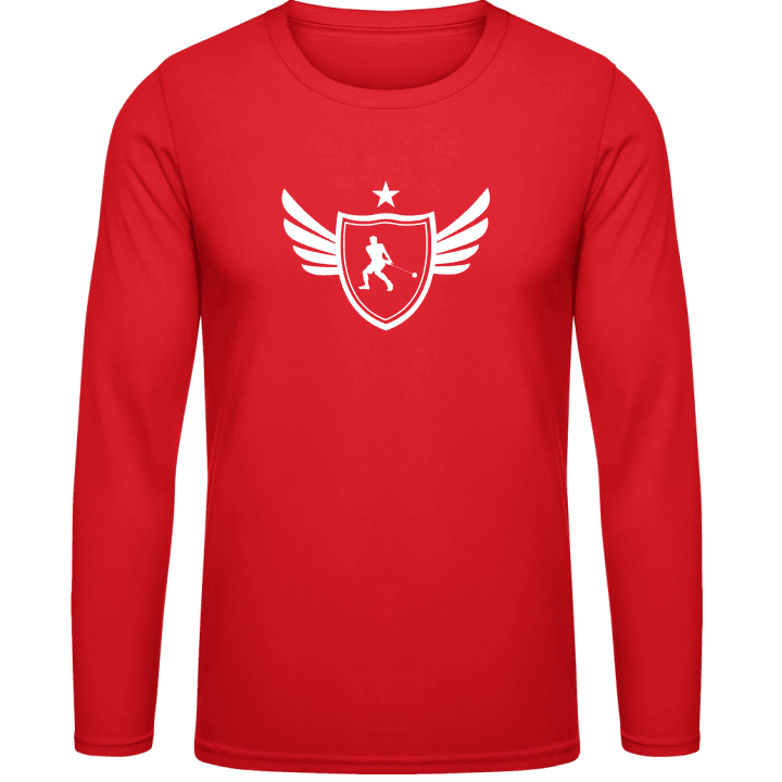 Hammer Thrower Winged T-shirt à manches longues contain pic