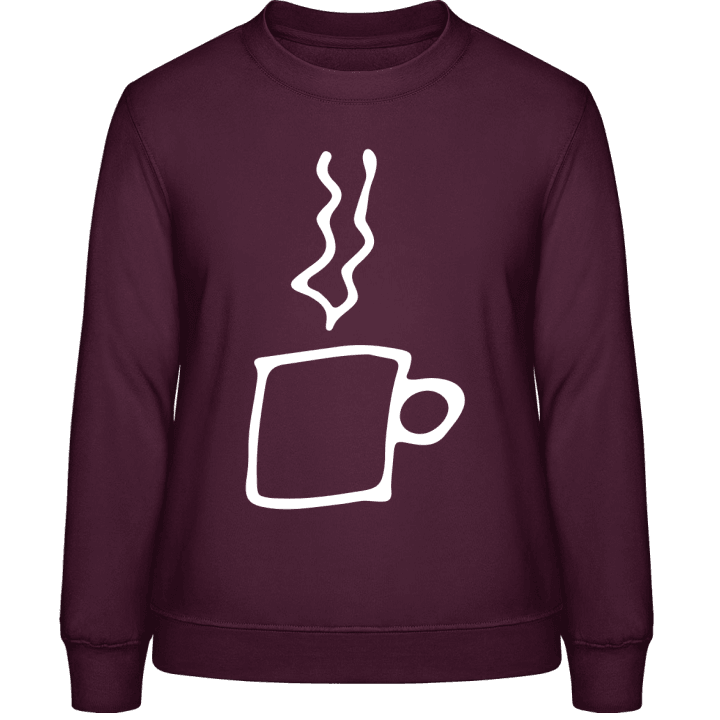 Coffee Icon Sweatshirt för kvinnor contain pic